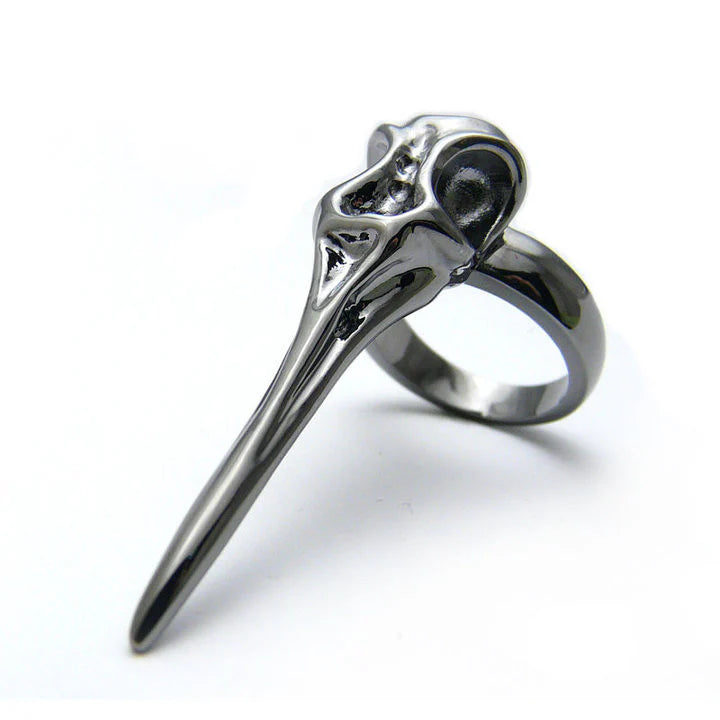 Immediate Shipping Black Rhodium Hummingbird Ring