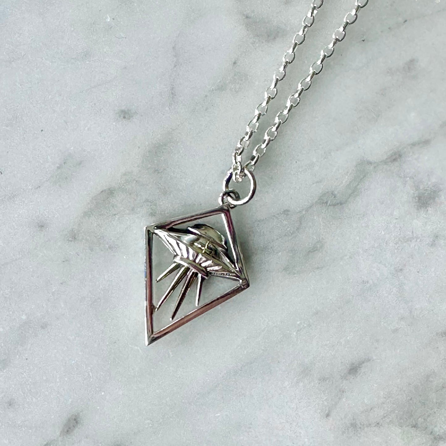 Flying Saucer Necklace