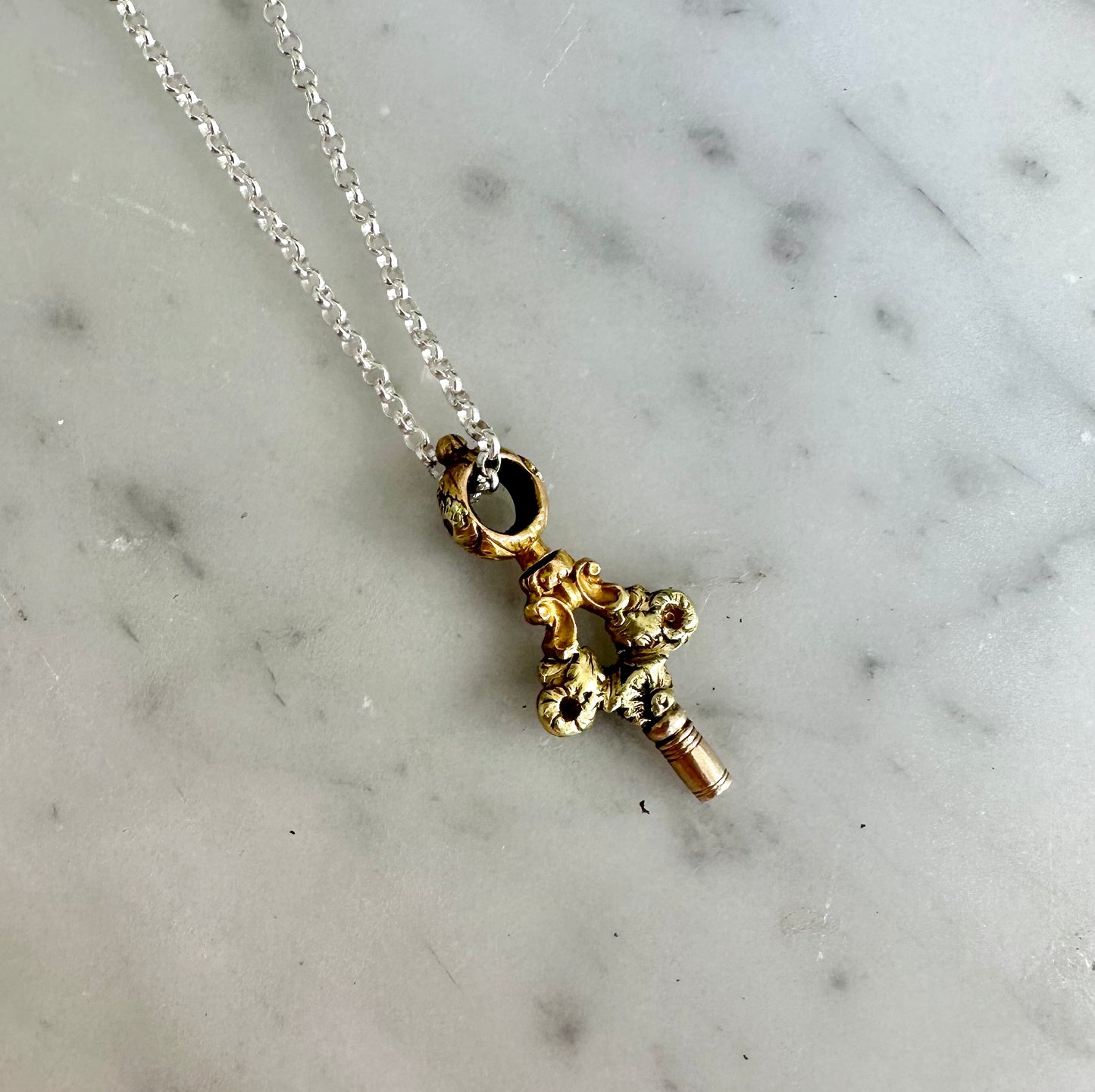 18ct Georgian Winder Necklace