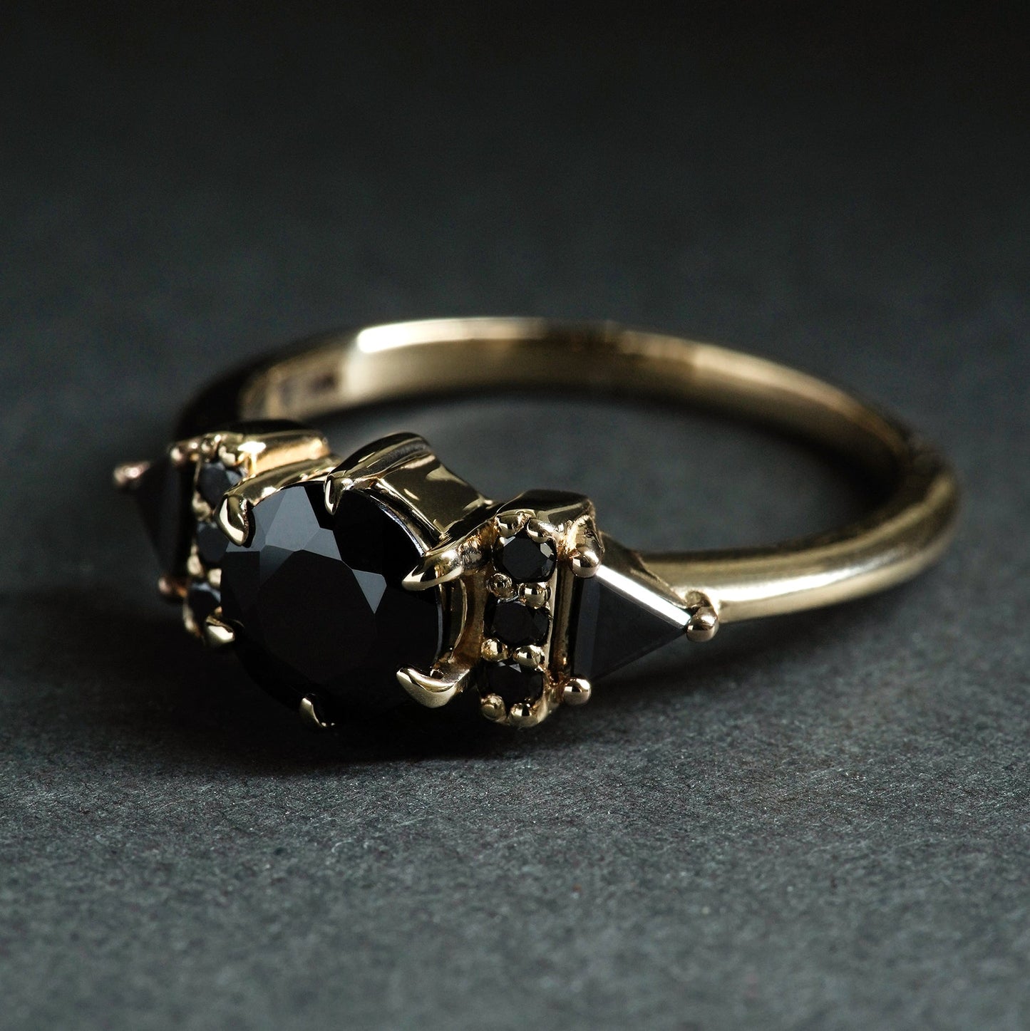 Black Diamond Siouxsie Ring