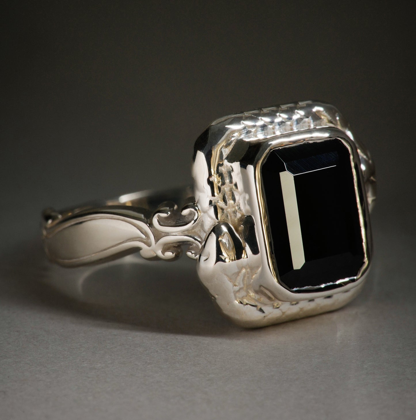 Serpent and Scroll Ring