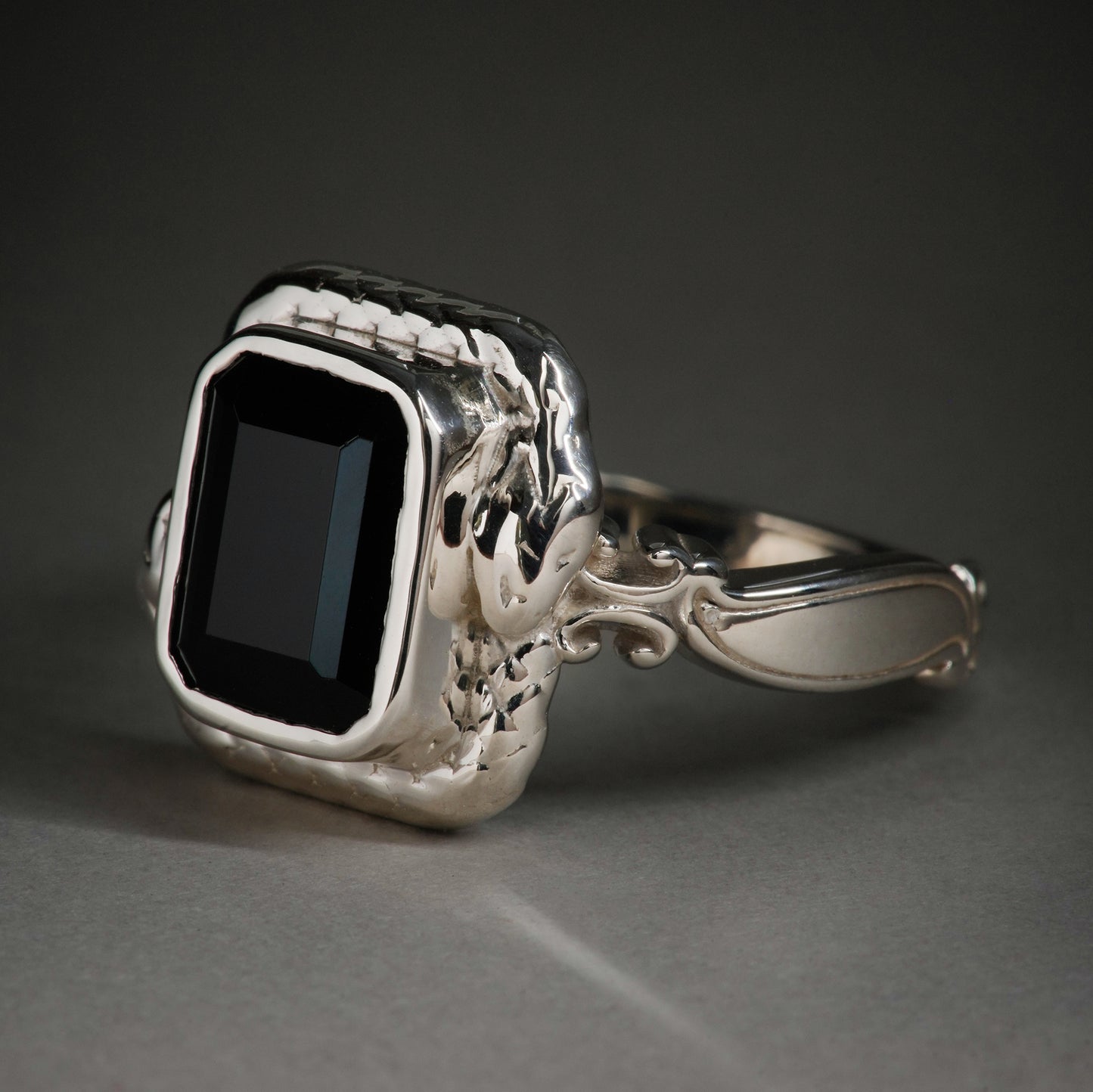 Serpent and Scroll Ring