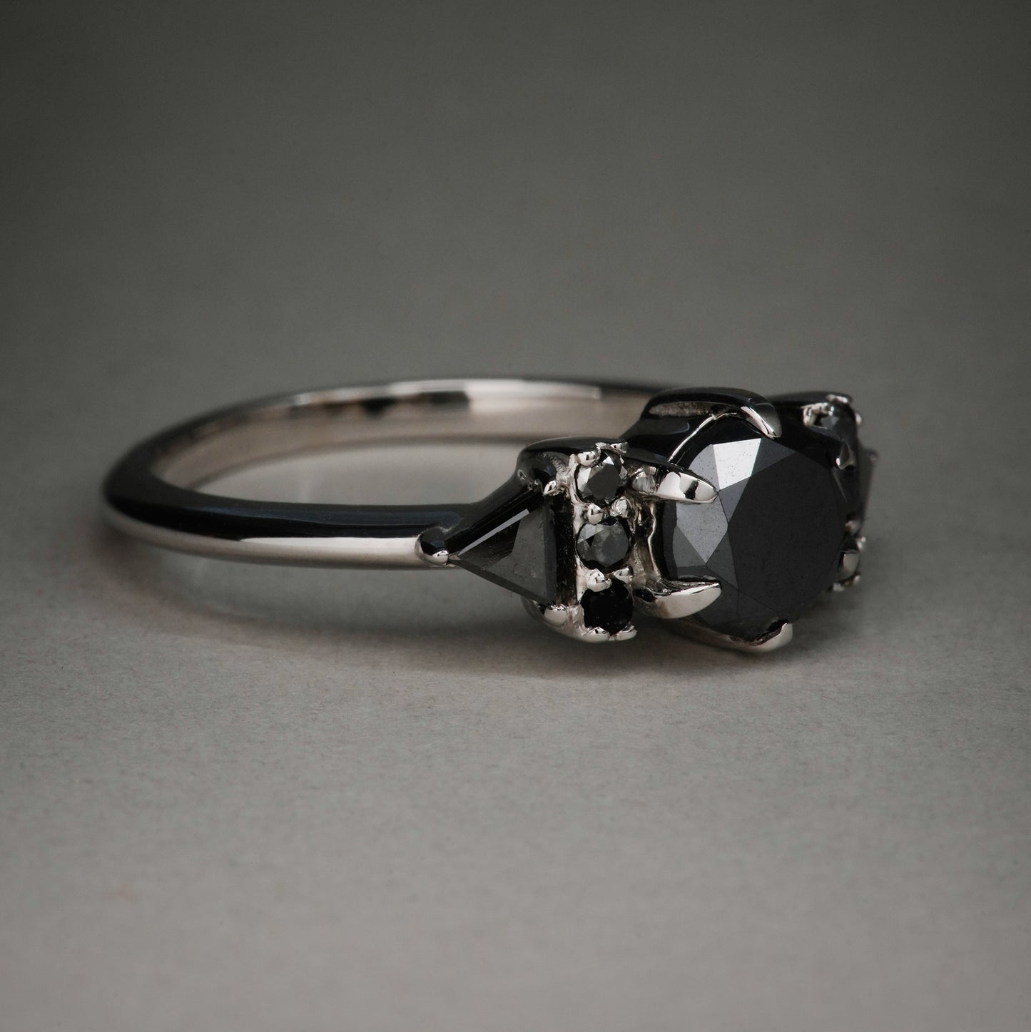 Black Diamond Siouxsie Ring