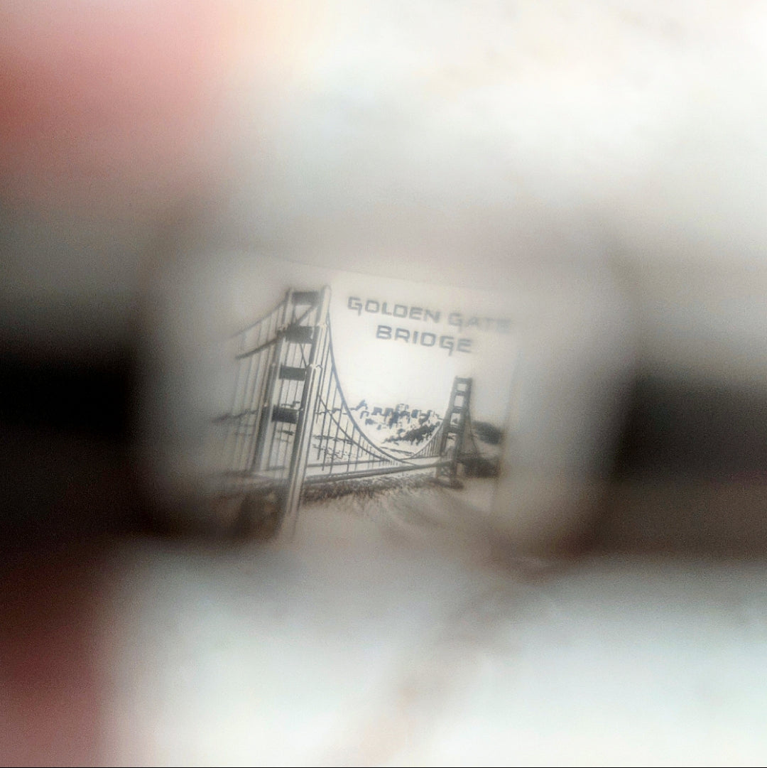 Antique Stanhope San Francisco Cable Car Necklace