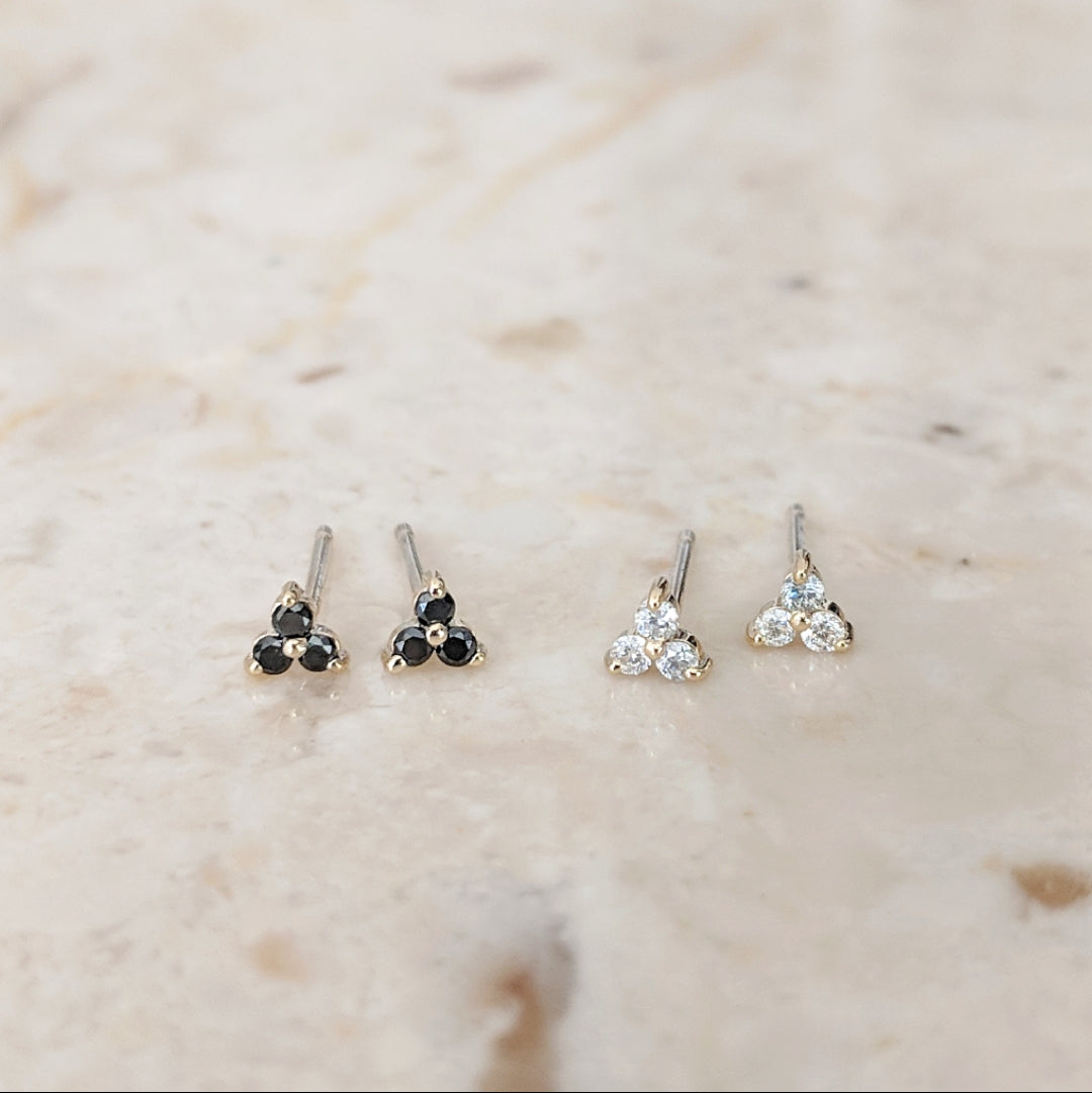 Trilogy Ear Studs