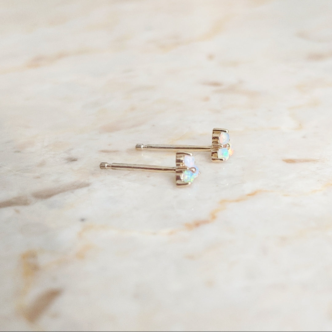 Trilogy Ear Studs