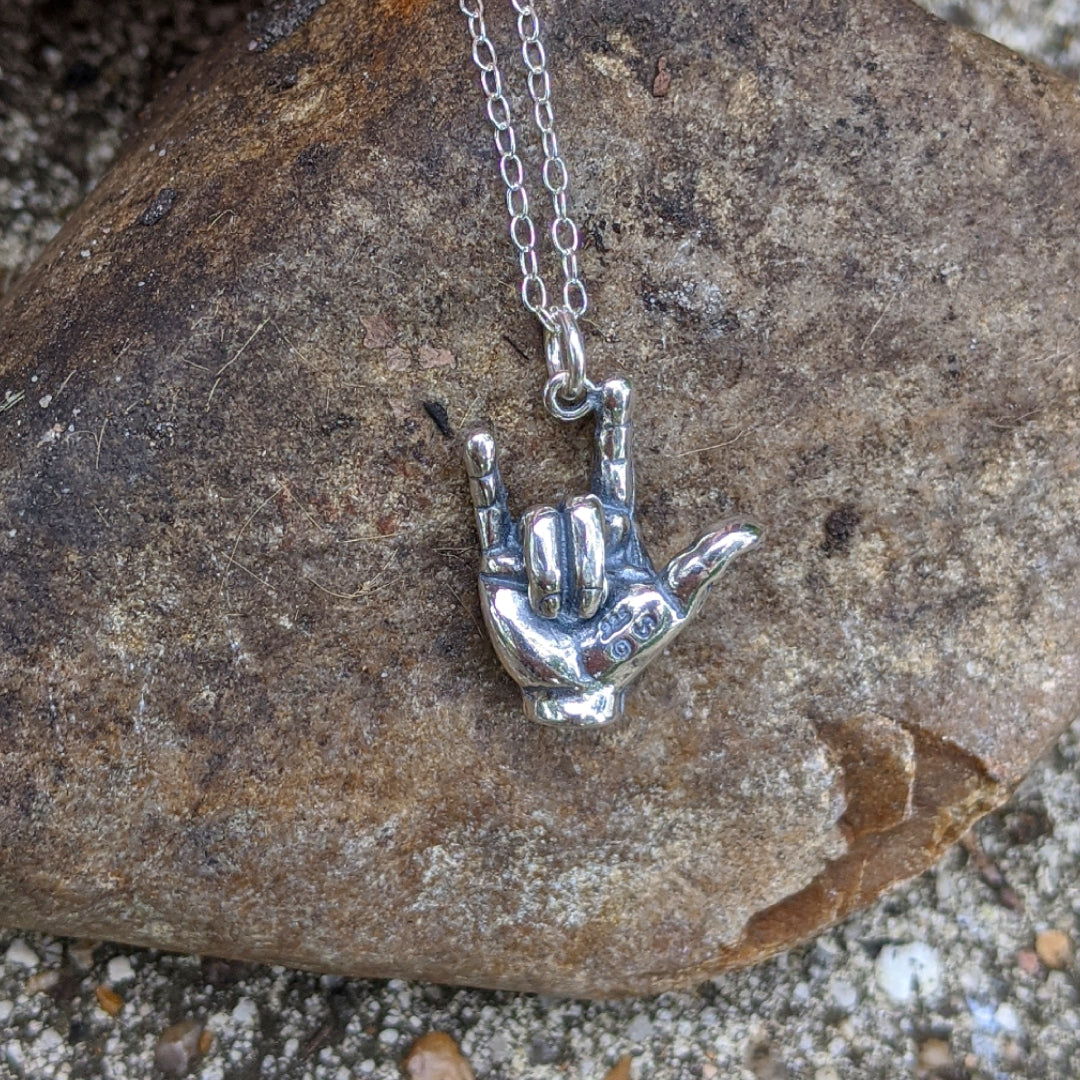 I Love You Necklace