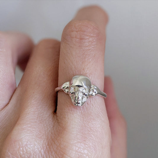 Memento Mori Poison Ring