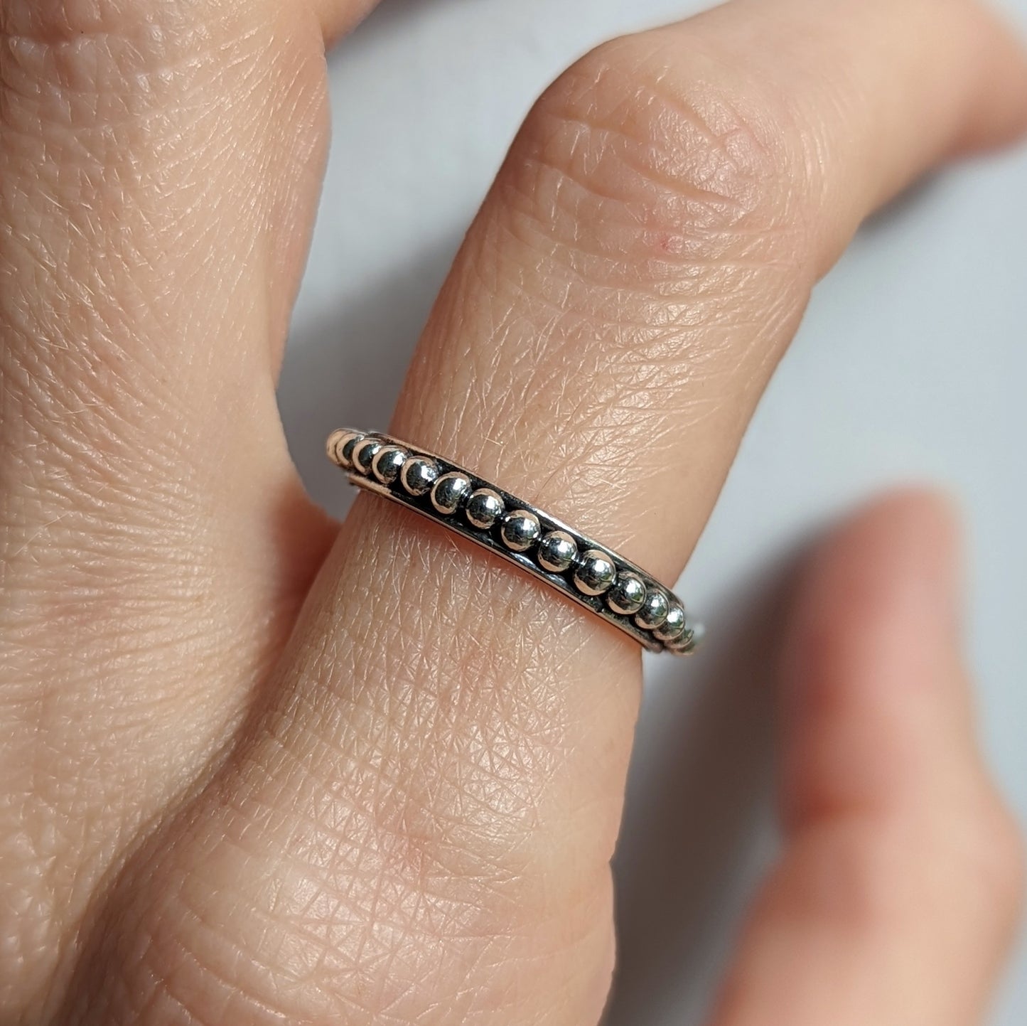 Granulated Stack Ring