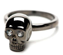 Crystal Skull Ring