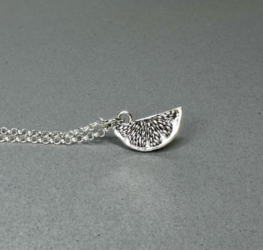 Orange Slice Necklace