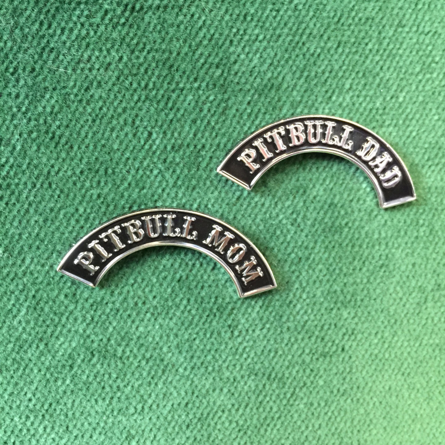 Pitbull Mom-Dad Pin