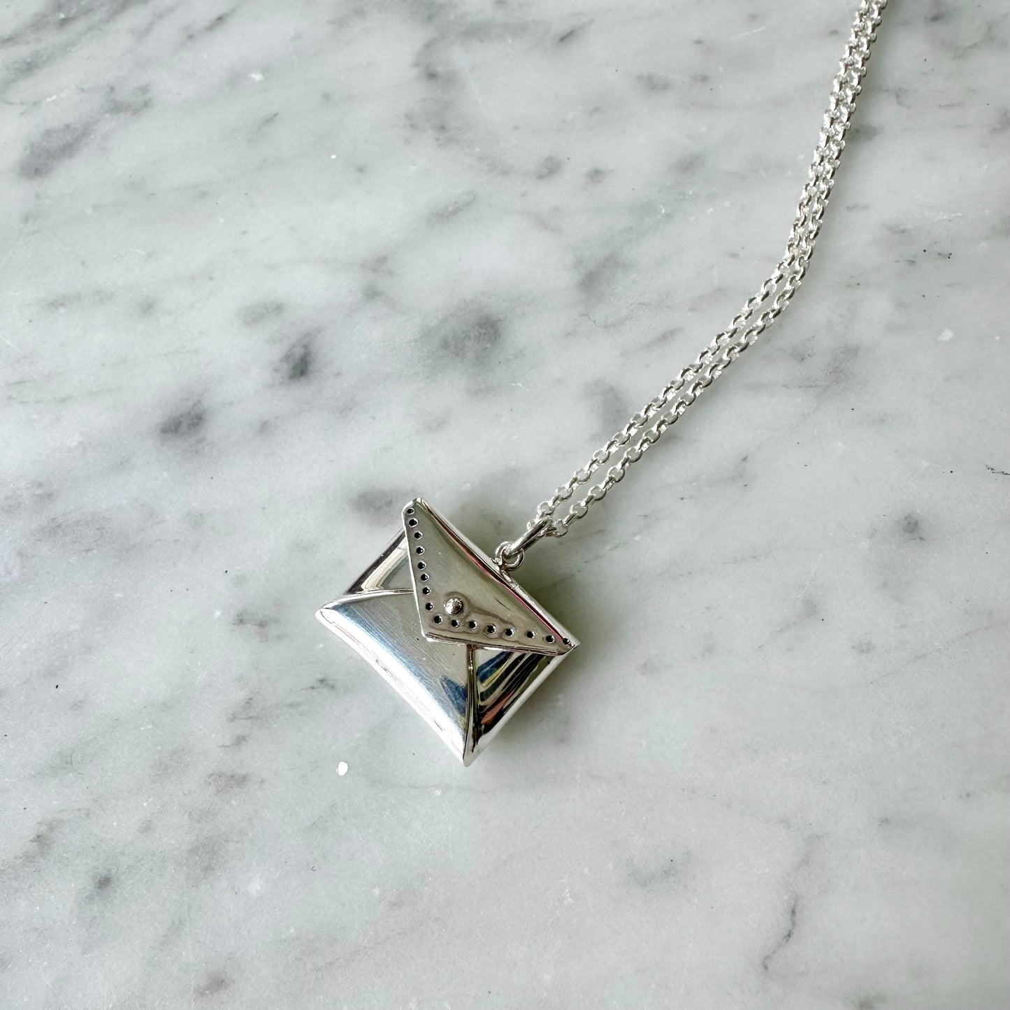 Love Letter Locket Necklace