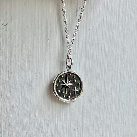 Twinkle Wax Seal Necklace