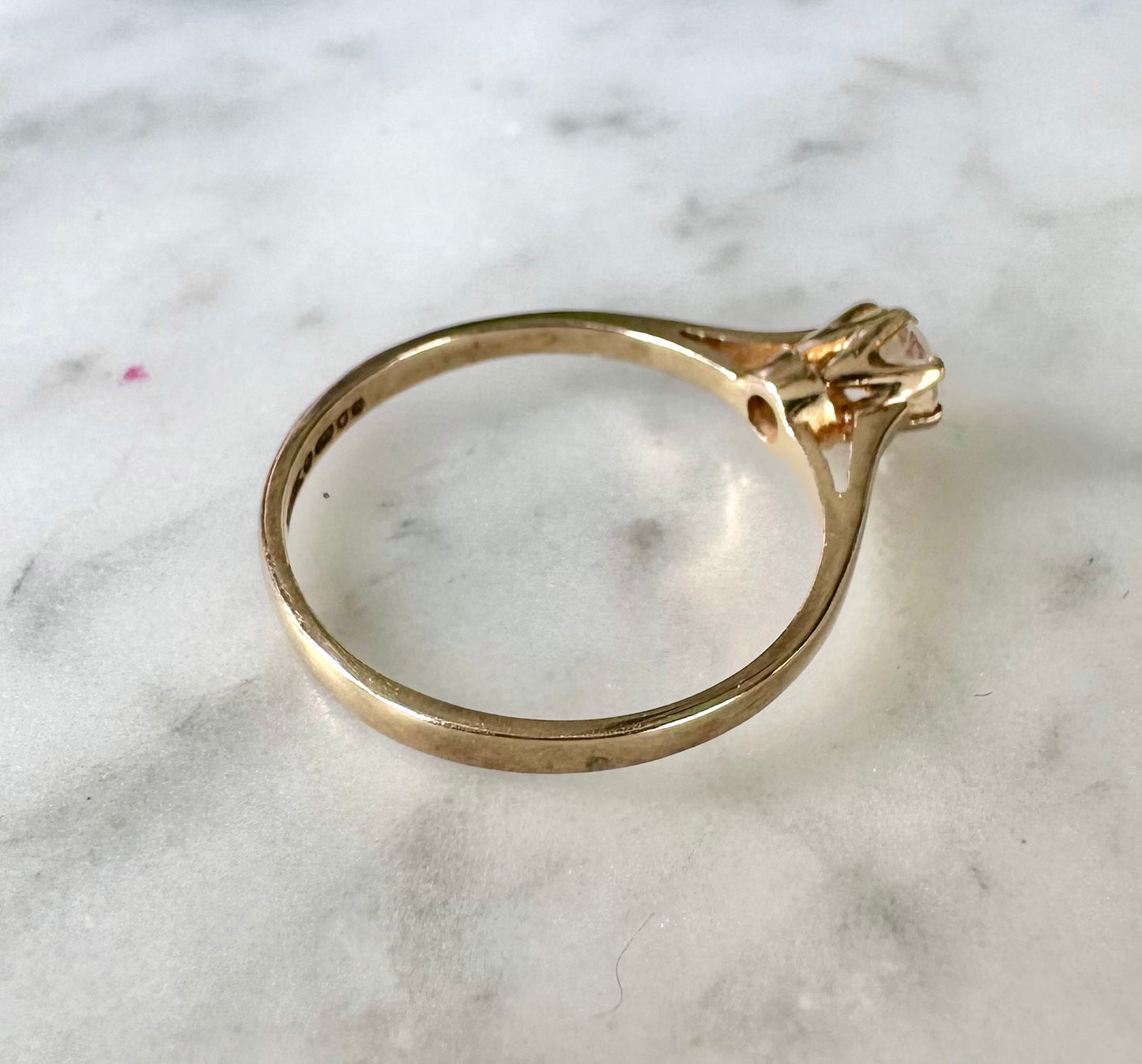 Antique Diamond Solitaire Ring