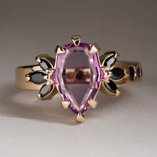 Pink Sapphire Haruko Ring