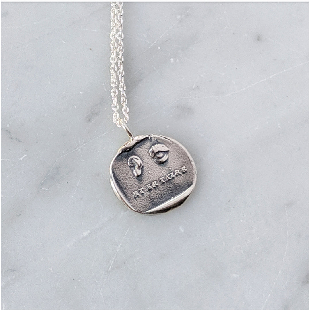 Et Se Taire Wax Seal Necklace