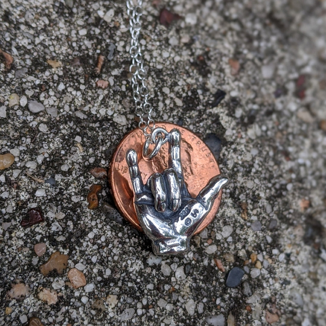 I Love You Necklace