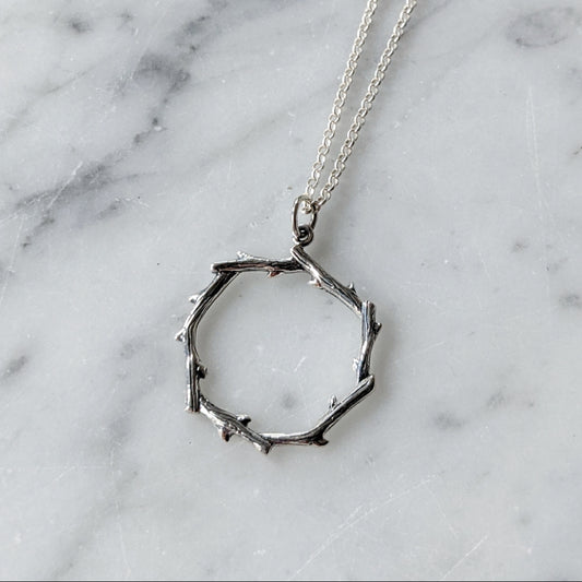 Ring of Thorns Necklace