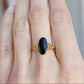 Antique Art Nouveau 14k Gold Onyx Ring