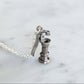 Antique Moving Water Pump Necklace