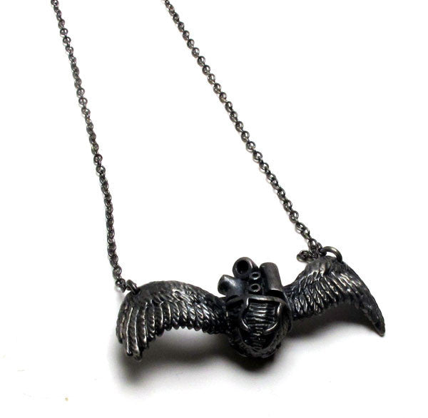 Winged Corazon Necklace
