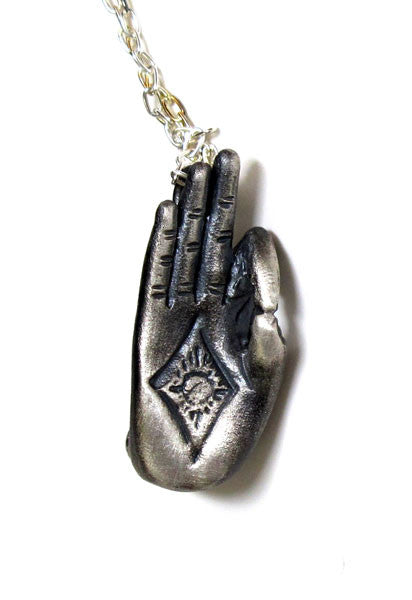 Gyan Mudra Pendant Necklace