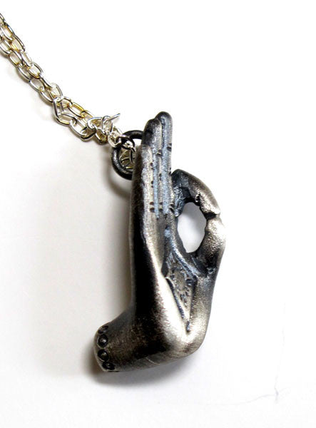 Gyan Mudra Pendant Necklace