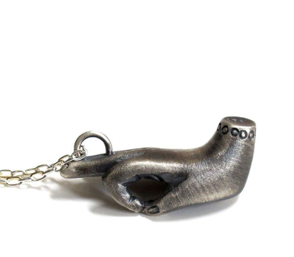 Gyan Mudra Pendant Necklace