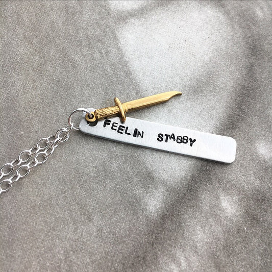 Feelin' Stabby Necklace
