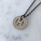Vintage Fargo, N.D. Transit Token Necklace