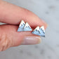 Sterling Mountain Earrings