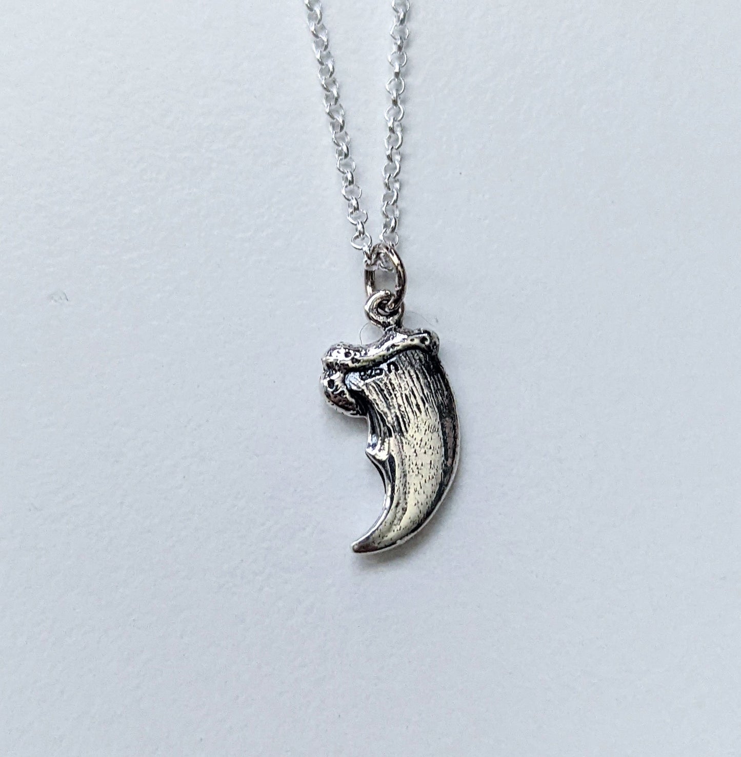 Sterling Claw Necklace