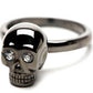 Crystal Skull Ring