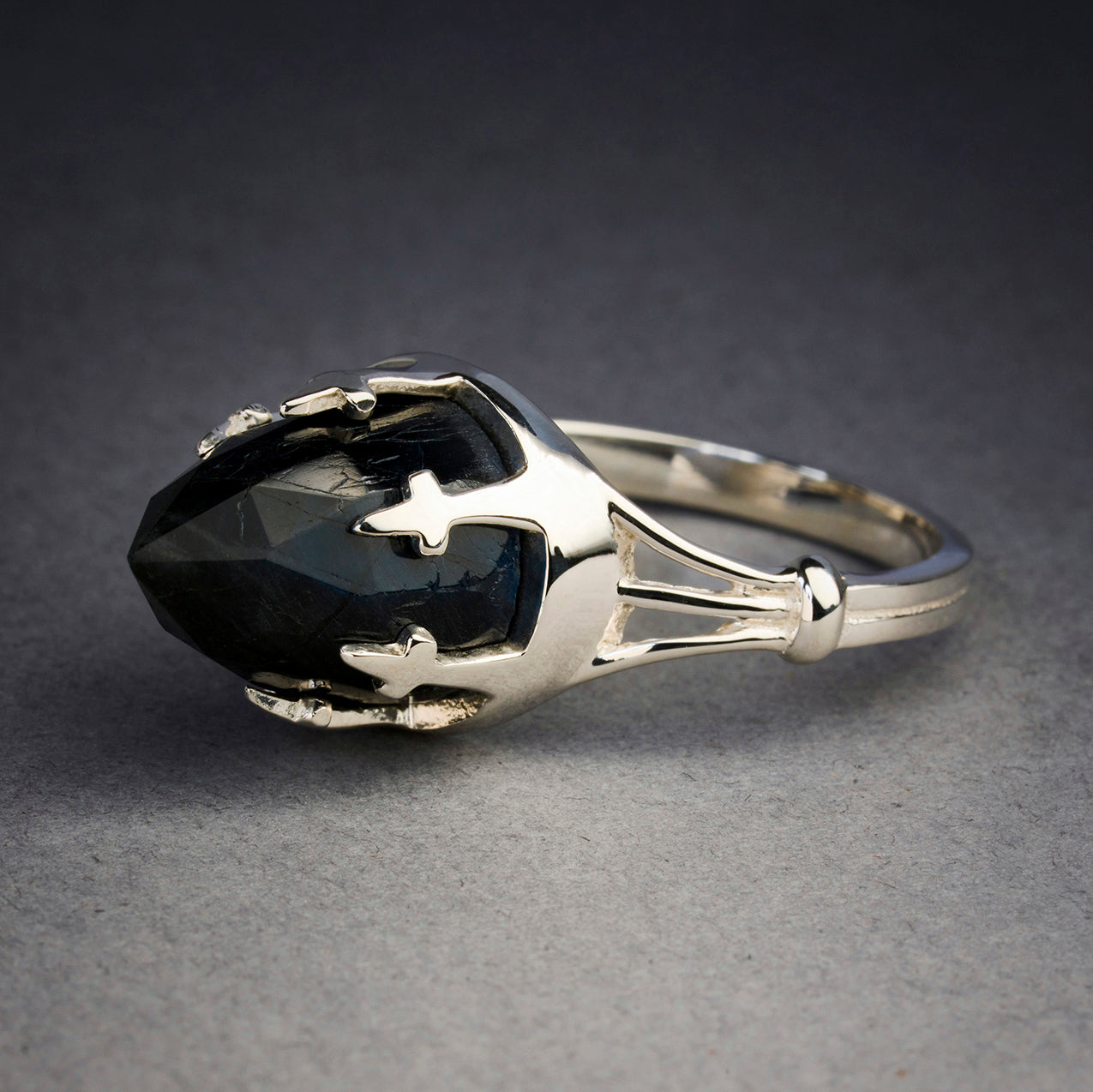 Domed Gate Ring